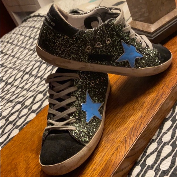 Golden Goose Glitter Green - Picture 2 of 8